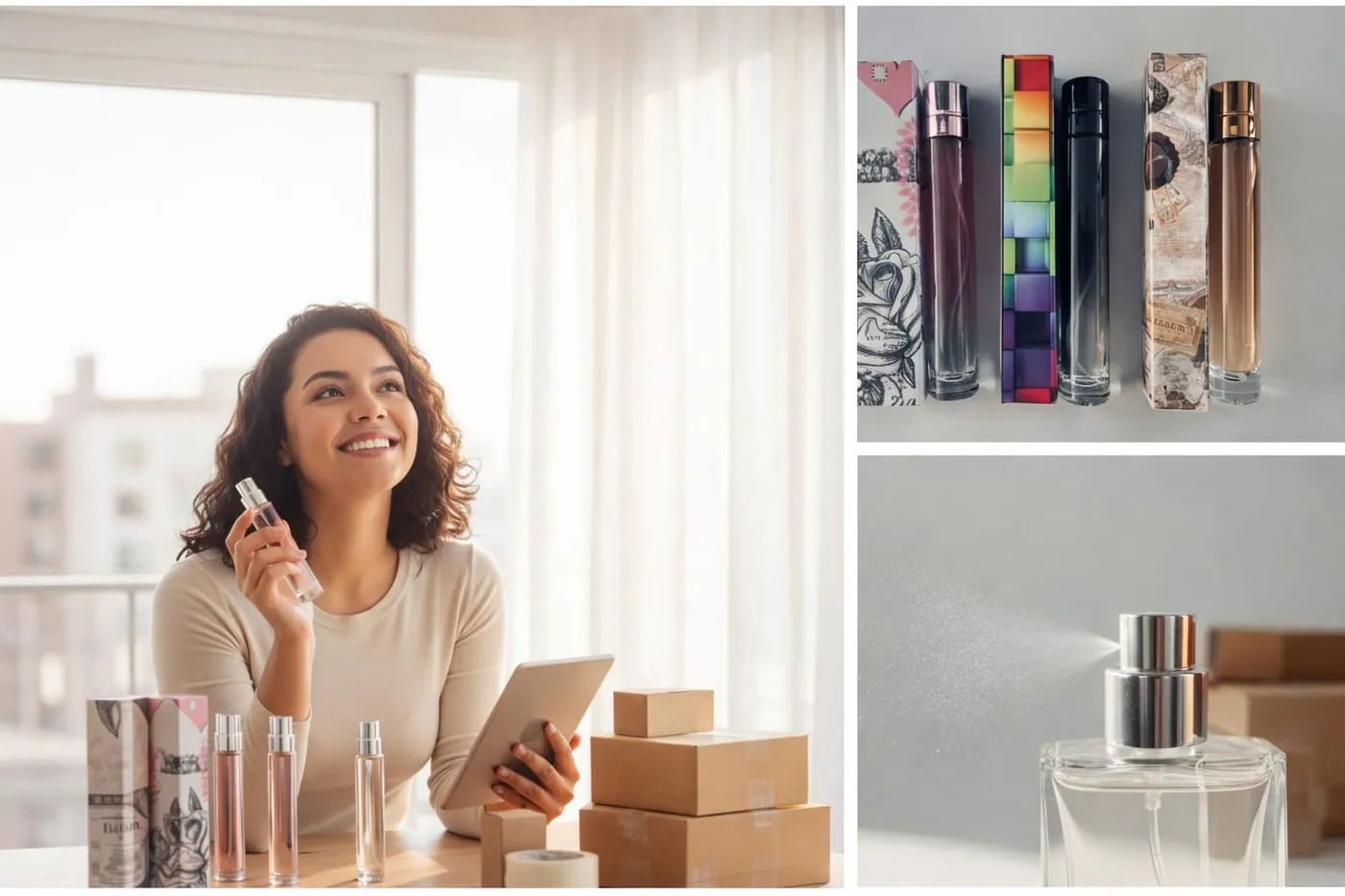 Kits de insumos para preparación de perfumes